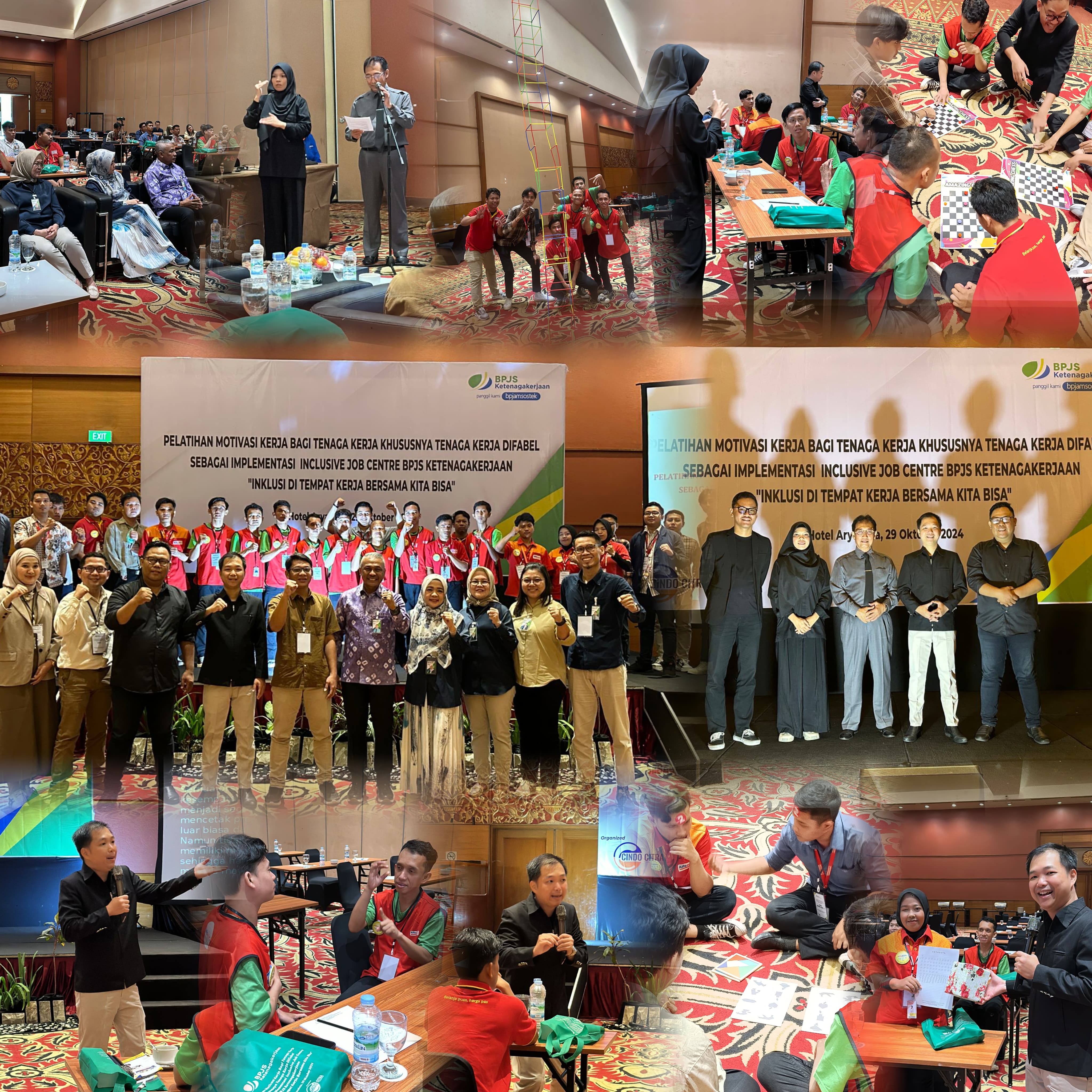Pelatihan Motivasi Kerja Bagi Tenaga Kerja khususnya Tenaga Kerja Difabel (BPJS Ketenagakerjaan)